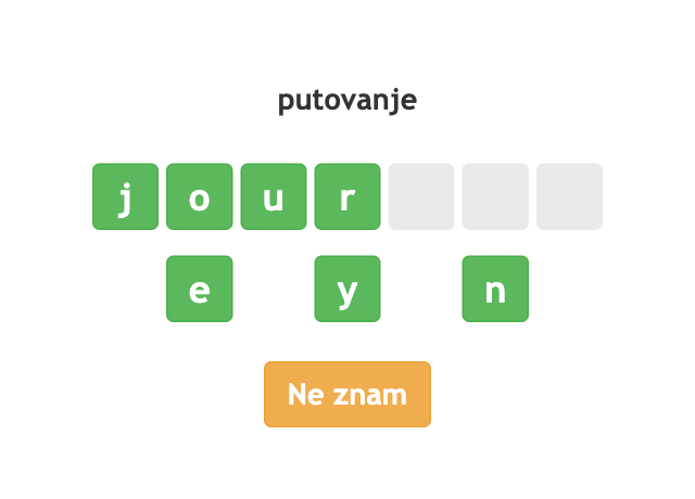 Vježbe engleskog jezika